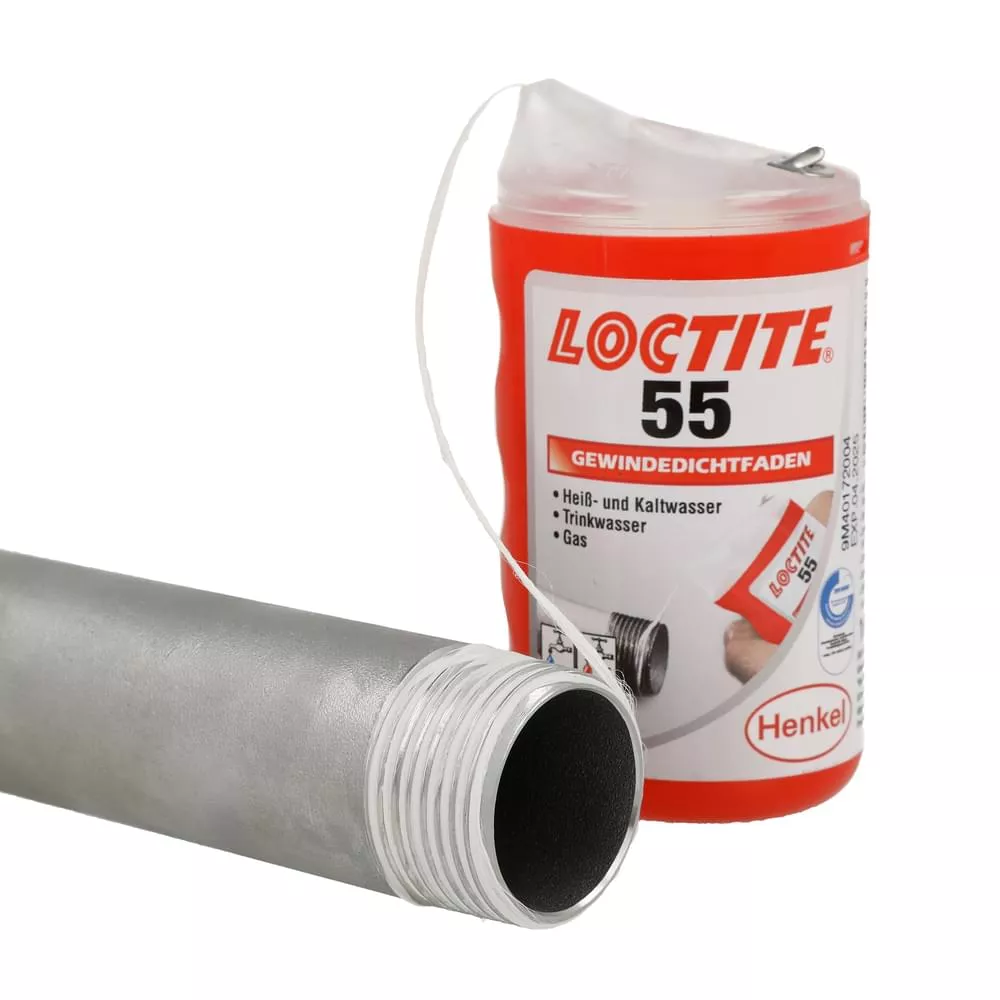 Loctite 55 Gewindedichtfaden 160 m DVGW Trinkwasser zertifiziert Hanf-Ersatz