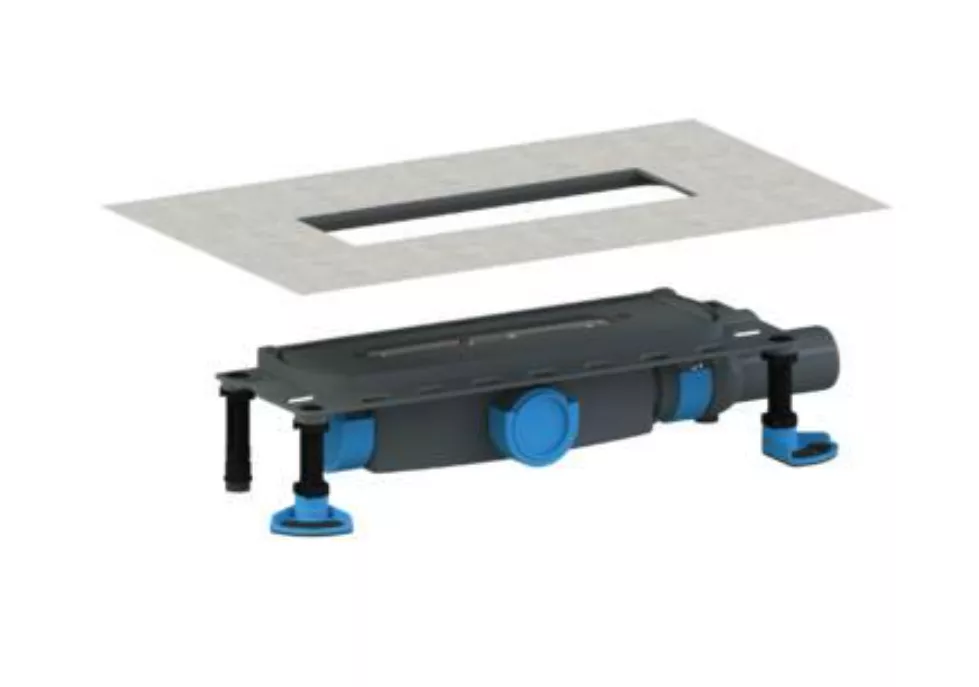 Dallmer Ablaufgehäuse DallFlex DN 50 m.Kugelgelenk Bauhöhe 90mm | 539007