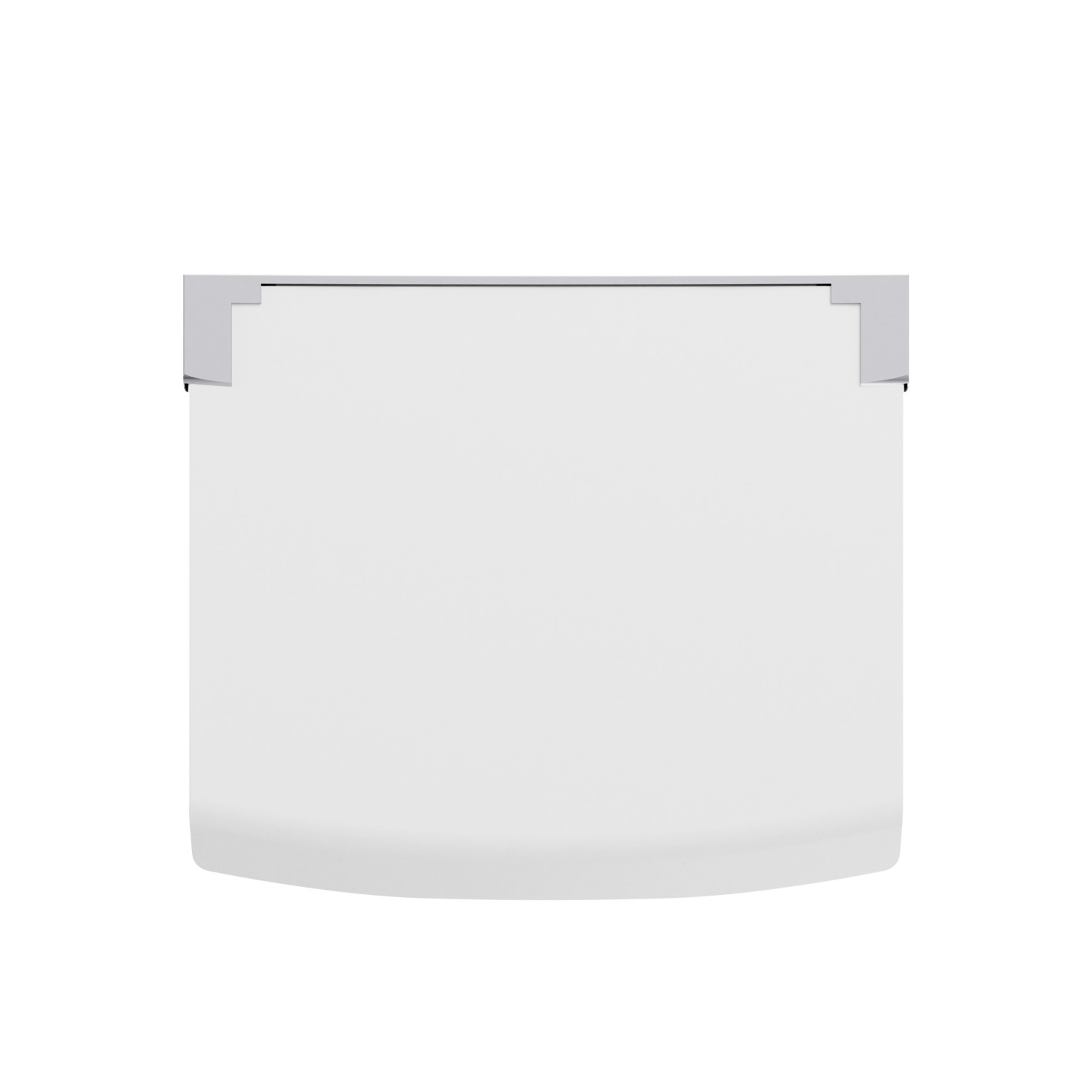 VIGOUR  Duschklappsitz V3 370x328x60mm chrom Sitzfl. weiß inkl.Halterung | V3KSWE