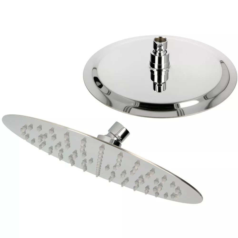 Kopfbrause Regendusche Liwa II Edelstahl poliert verchromt Ø300mm Antikalk