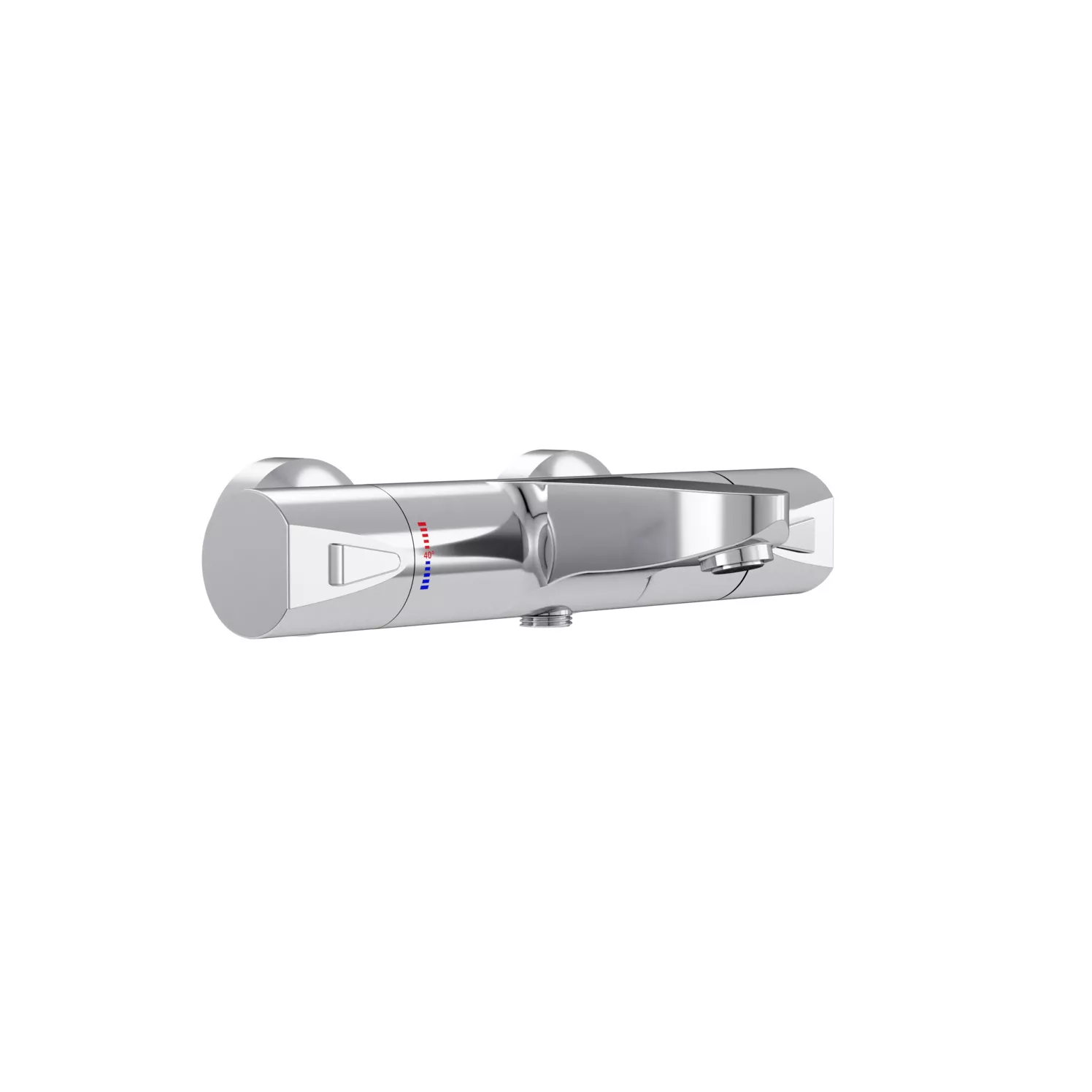 VIGOUR Aufputz-Bade-Thermostat clivia V2 ohne Brausegarnitur verchromt | CLTW