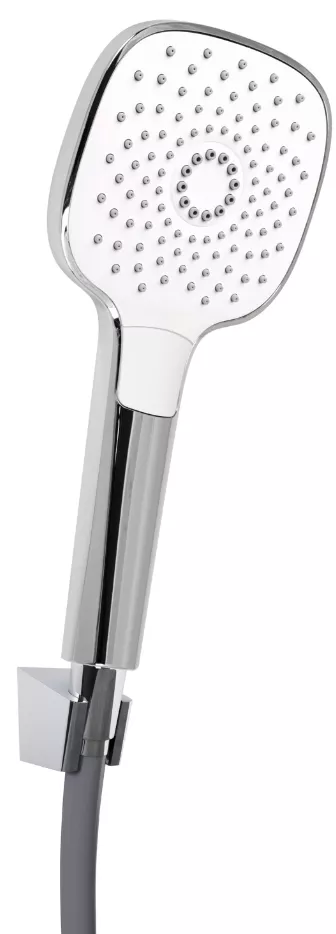 VIGOUR Wannenset individual 2.2 m.Wandhalter Schl. u.HB.3-str. softedge verchr | V22WS3E