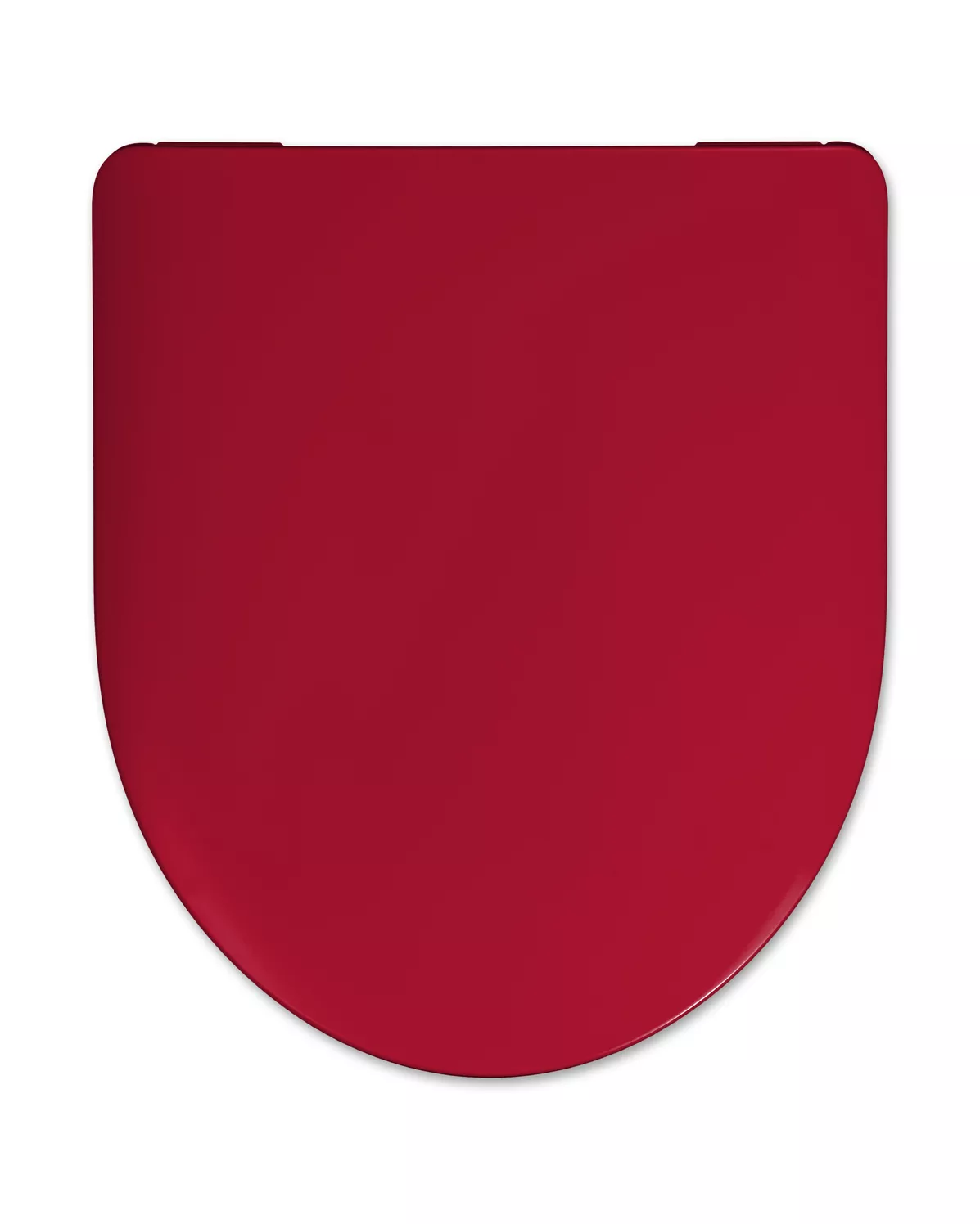 VIGOUR WC-Sitz derby V3 Kind m.Deckel semi abn. Scharnier Edelstahl Absenkaut. rot| DEKSIASRT