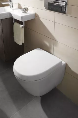 Villeroy & Boch WC-Sitz Subway 2.0 compact m.quickre- lease u.softclosing Scharn.Edelstahl | SUBW2CSIAS