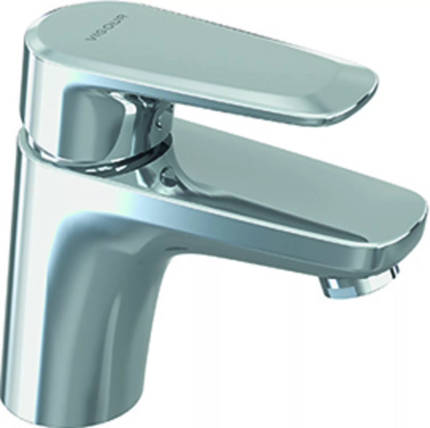 VIGOUR Einhand-Waschtischbatterie derby V3 style Piccolo o. Ablaufgarnitur verchrom | DESXSO