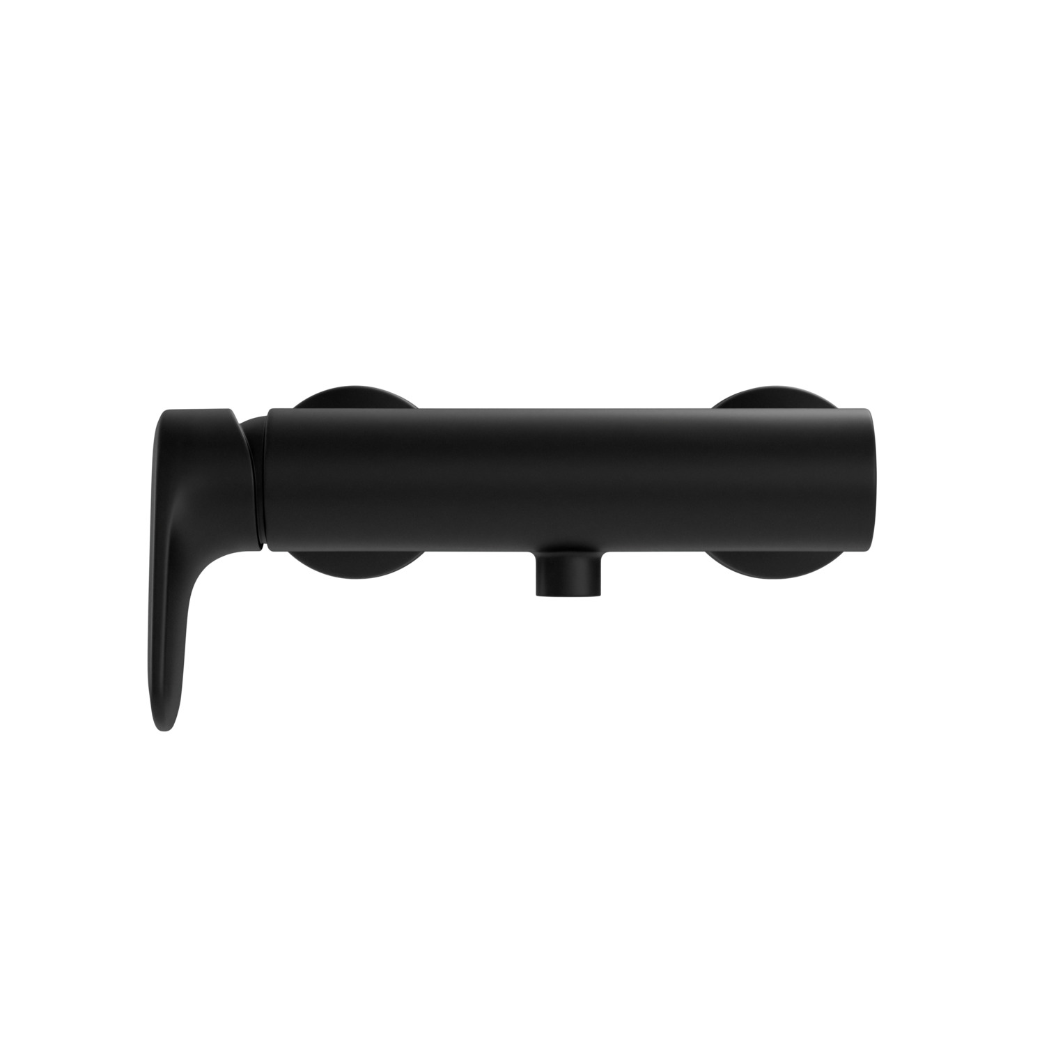 VIGOUR Einhand AP-Brausebatterie Derby Style ohne Brausegarnitur schwarz matt