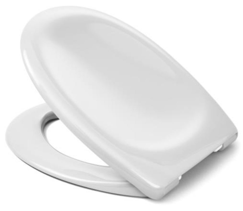Vigour WC-Sitz Derby Lux Compact DLUXSICAS abnehmbar mit Absenkautomatik & Edelstahlscharnier