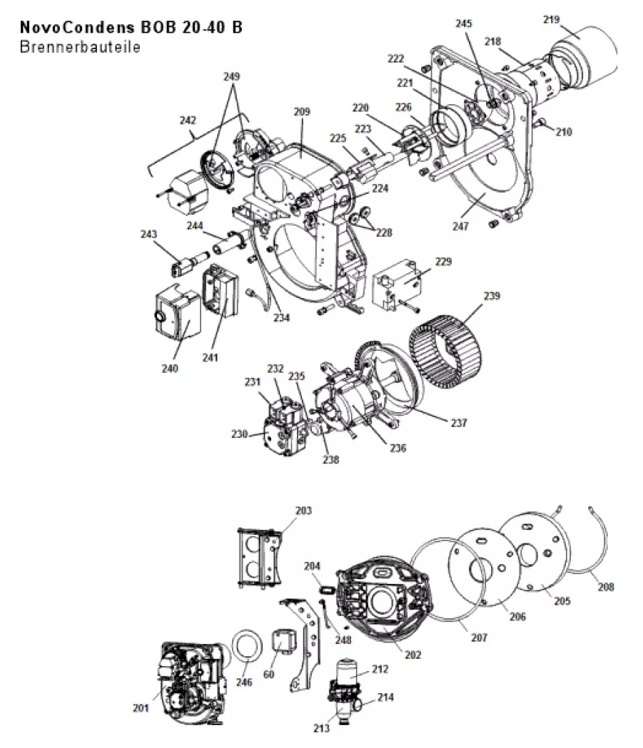 Brötje Ölpumpe Danfoss BFP 52 LES O-42-ZU | 625197