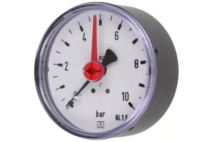 Solar - Manometer Ø 63 mm G 1/4" axial