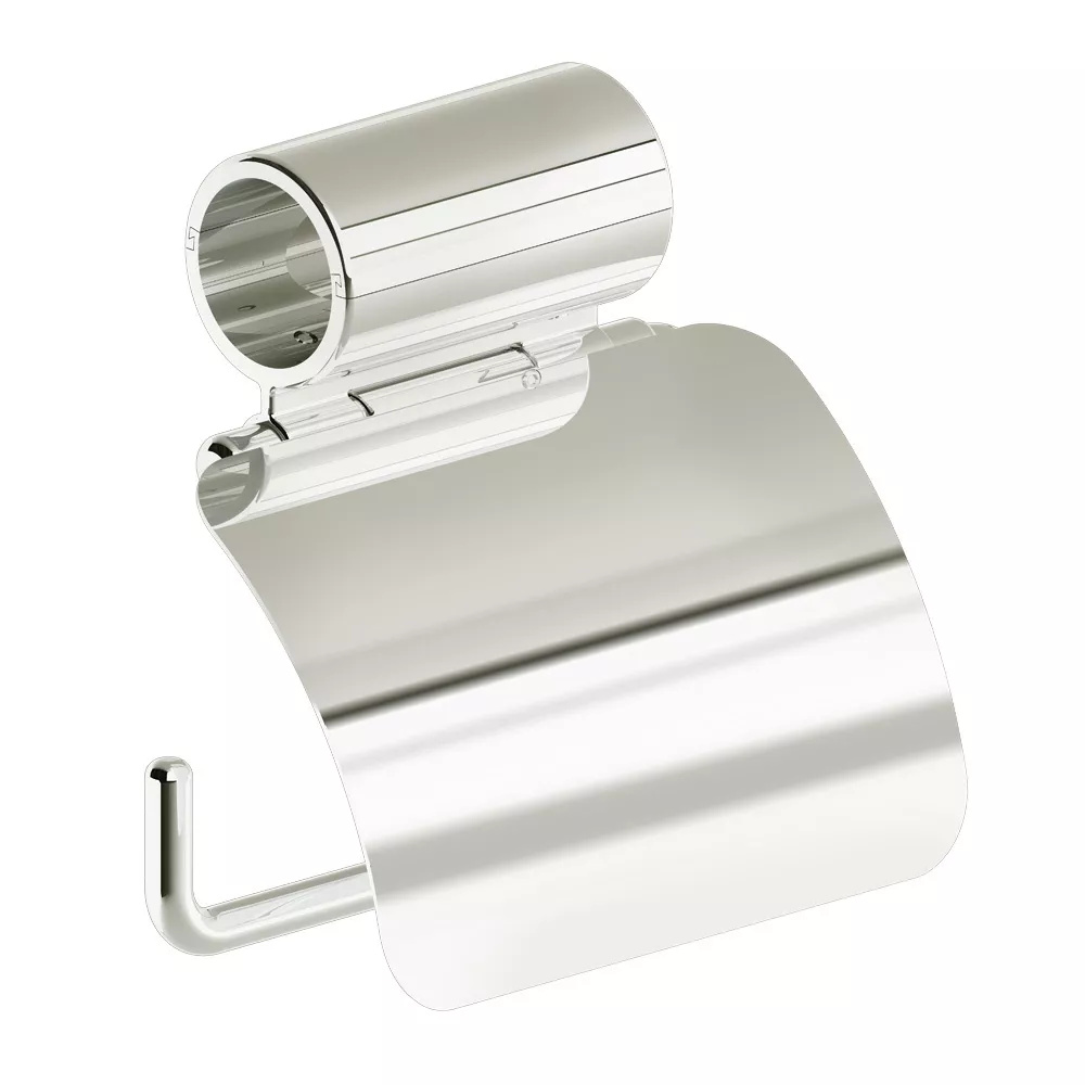 VIGOUR WC-Papierrollenh. klemmb. clivia V2 plus m. Blattst. Edelst. glatt poliert | CLPESPHKBS