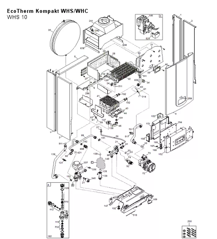 BRÖTJE Ausdehnungsgefäß 8l WHS/WHC | 7638318