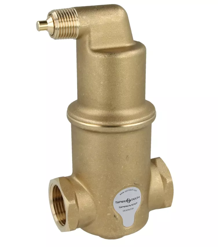 Spirotech SpiroVent Mikroluftblasenabscheider 1" IG horizontal | AA100