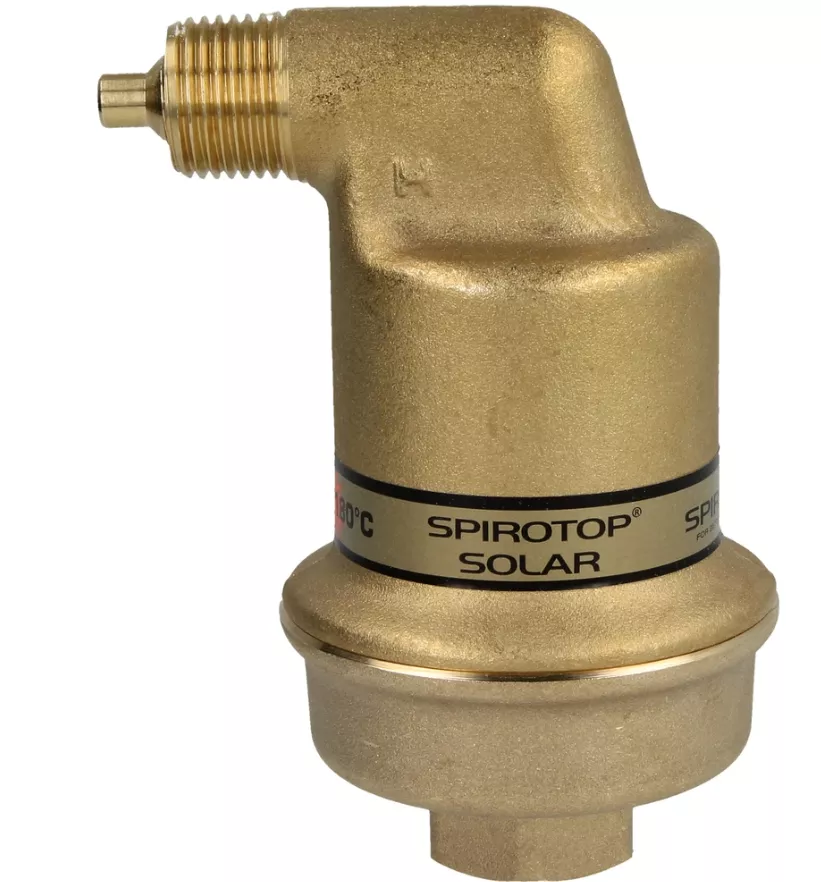 Spirotech SpiroTop Solar Großentlüfter 1/2" IG mit Autoclose | AB050FBA08