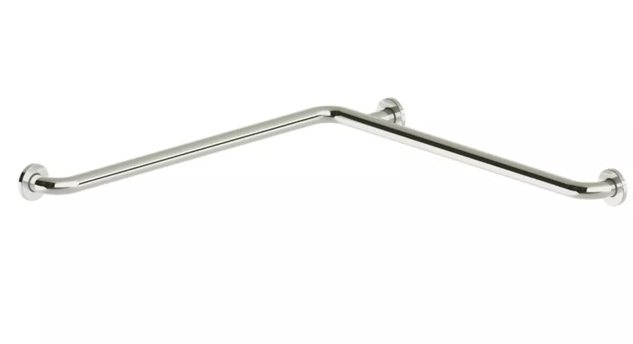 VIGOUR Duschhandlauf clivia plus 764x764mm Edelstahl glatt poliert | CLPESDHL