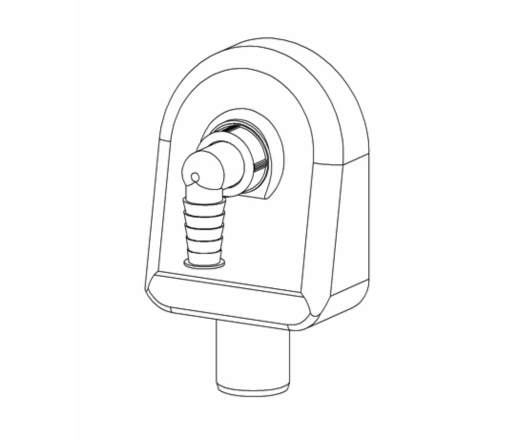 Dallmer Siphon f.Waschgeräte  410 DN 40 Tülle Dallmer HL410 | 130105