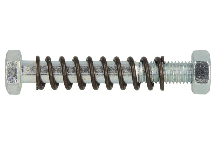 Berst-Sicherungsschraube M10 kompl. mit Feder und Mutter