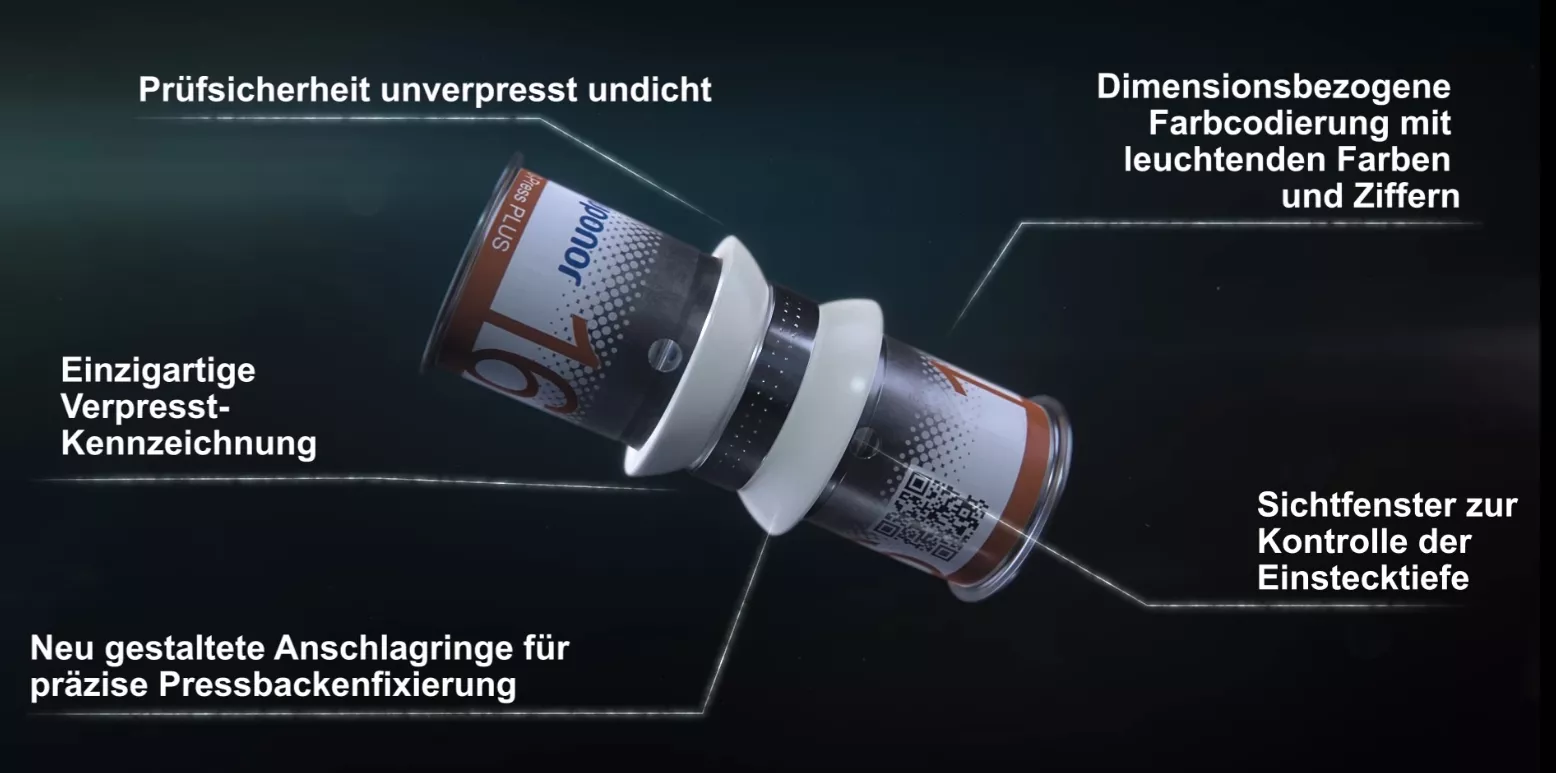 Uponor Unipipe MLC S Press Plus Pressfittings, Übergang, Fittings, Winkel PPSU NEU