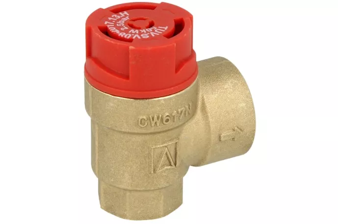 Sicherheitsventil 2,5 bar Membran Heizung 1/2" x 3/4 " Afriso