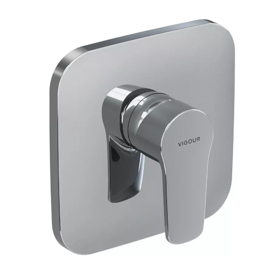 VIGOUR Farbset Brausebatterie derby für VIGOUR-Box VUPK verchromt | DEFB 
