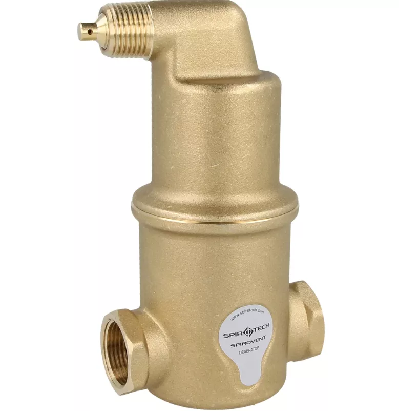 Spirotech SpiroVent Mikroluftblasenabscheider 3/4" IG horizontal | AA075