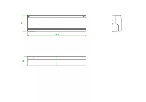 Oventrop Anschlussleiste (10 Regelzonen) f.Raumtherm.u.Stellantriebe 230V | OVAL10