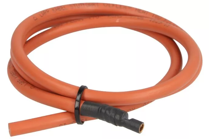 Zündkabel mit Clip für Zündtrafo 1,0 m Satronic ZT870, ZT 931 4mm Stecker