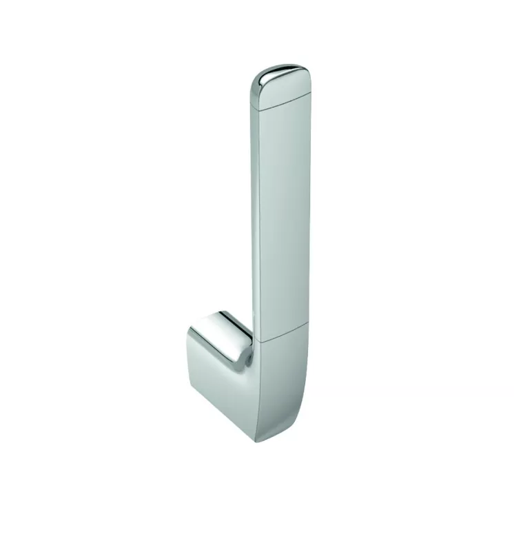 VIGOUR Reservepapierhalter white verchromt | WHITEPHR