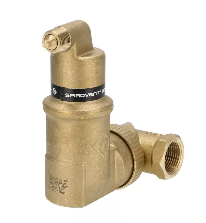 Spirotech SpiroVent Solar Luftabscheider 1" mit Autoclose | UA100WFBA08
