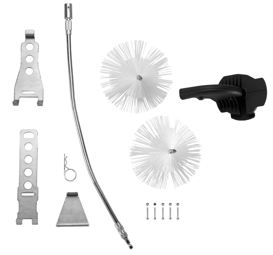 Buderus Reinigungsset C6 Welle, Halter, Bürsten, Aushebewerkzeug | 7738113398