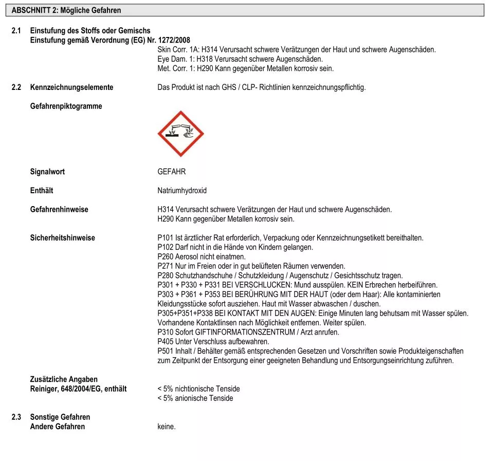 Sotin Spezial Heizkessel- und Thermenreiniger  | 240-5