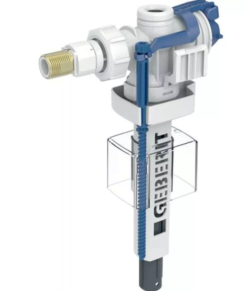 GEBERIT Typ 383 Füllventil, WA seitlich 3/8", Nippel aus Messing, für UP-SPK | 240705005