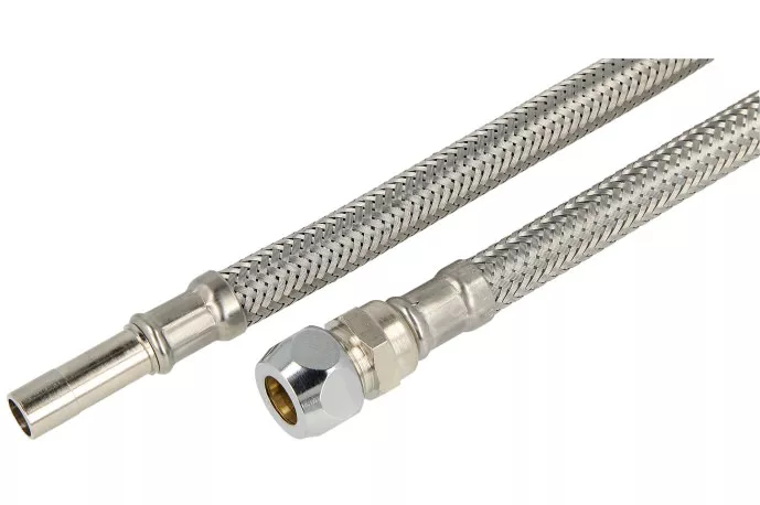 Verbindungsschlauch 500mm (DN 8) 10mm Stutzen x 10mm QV/3/8"