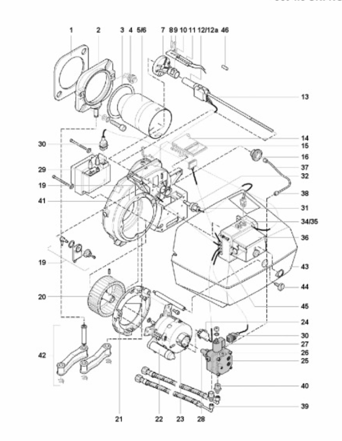 Brötje Ölpumpe Danfoss BFP 21 LE 3 | 929806