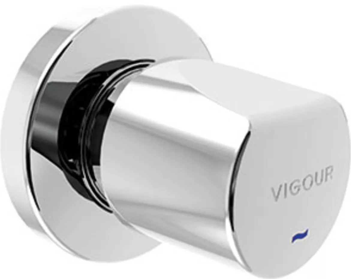 VIGOUR Farbset clivia für UP-Ventil indiv.1.0 warm verchromt | CLFUW