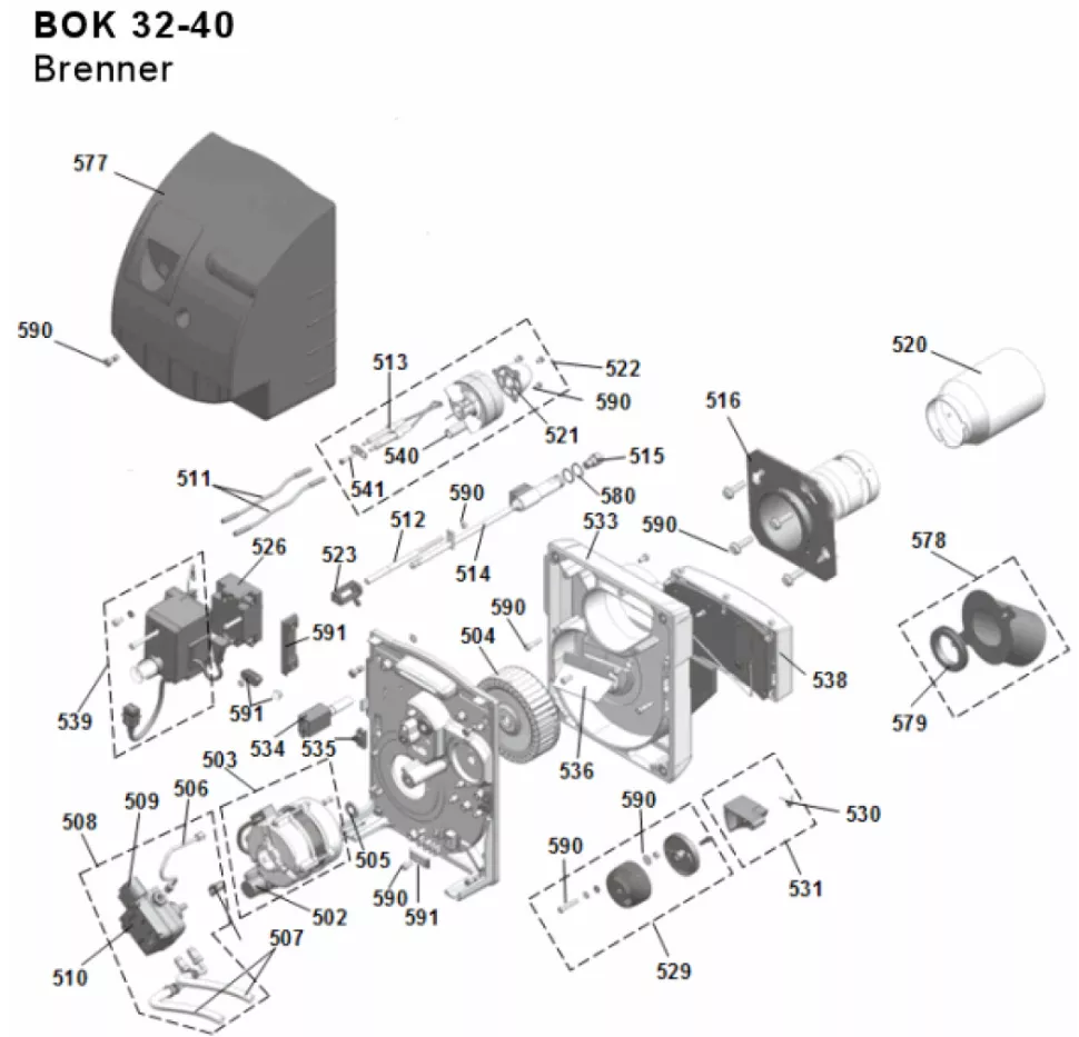 BRÖTJE Rohr + Ölpumpe Sub-Set Suntec | 7675067