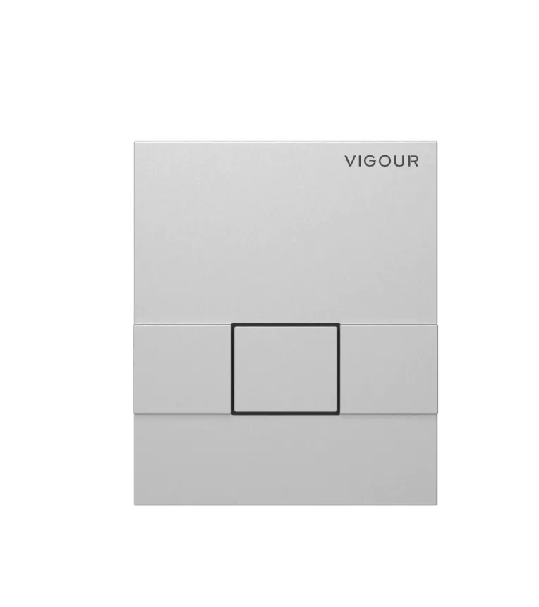 VIGOUR Urinal-Betätigungsplatte TAY Kunststoff mattchrom | V1TAYUCM