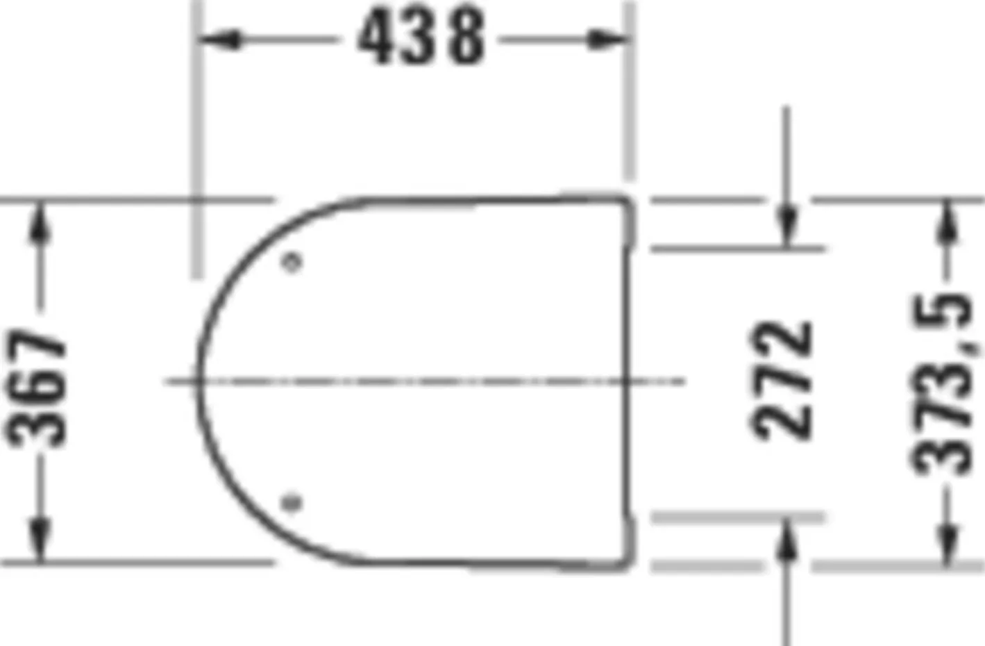 Duravit WC-Sitz  m.Deckel abnehmbar Scharniere ES m.Abs.aut | 0020190000