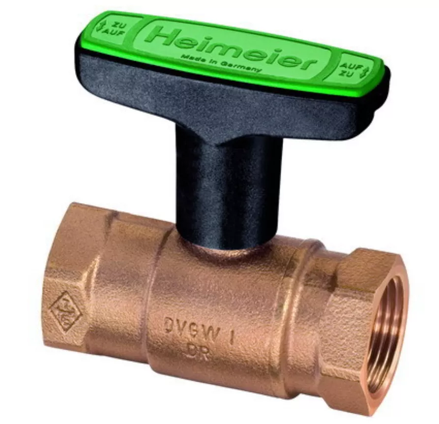 Heimeier Trinkw.-Kugelhahn Globo D DN 15 R 1/2" x R 1/2" | GLOBODIG15
