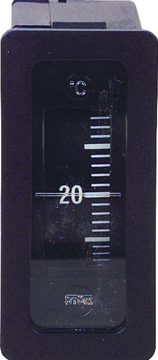 Thermometer 0 - 120 °C 1500 mm Einbau Senkrecht Heizung Thermometer universal