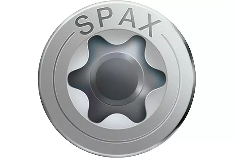 SPAX + Vorteilspaket WS , Senkkopfschrauben Edelstahl A2 Teilgewinde ø 5,0 x 60 mm, 1000 Stück + gratis WS BOX