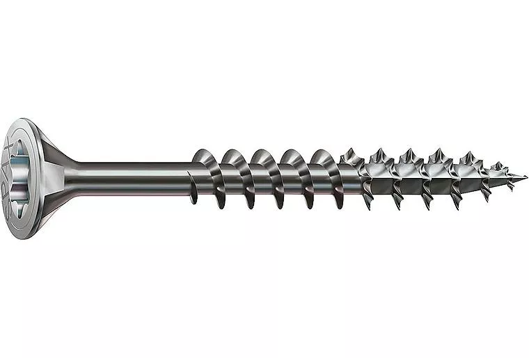 SPAX + Vorteilspaket WS , Senkkopfschrauben Edelstahl A2 Teilgewinde ø 5,0 x 60 mm, 1000 Stück + gratis WS BOX