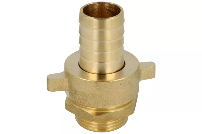 MS - Standrohrverschraubung 3-tgl. 1/2" AG x 1/2" Schlauchtülle
