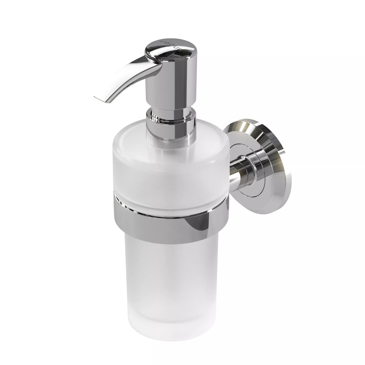 VIGOUR Seifenspender one Kunstglas weiss matt | ONSSPK