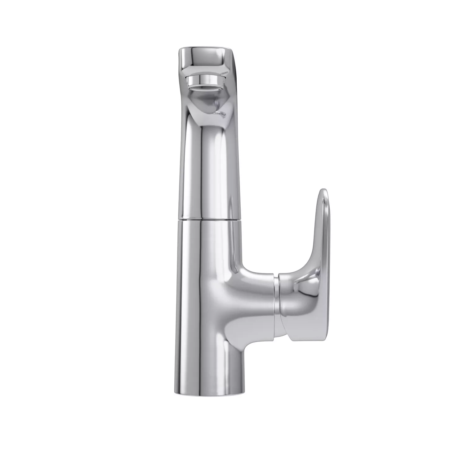 VIGOUR Einhand-Waschtischbatterie derby V3 style L-Auslauf schwenkb. m. Abl. verchr. | DESL