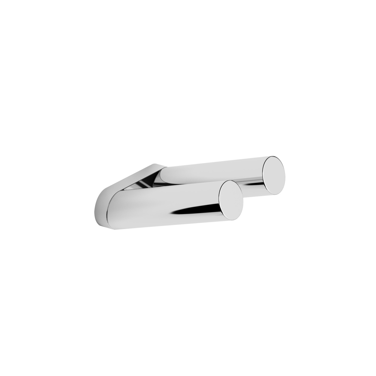 VIGOUR Doppelhaken white V4 verchromt | WHHA2