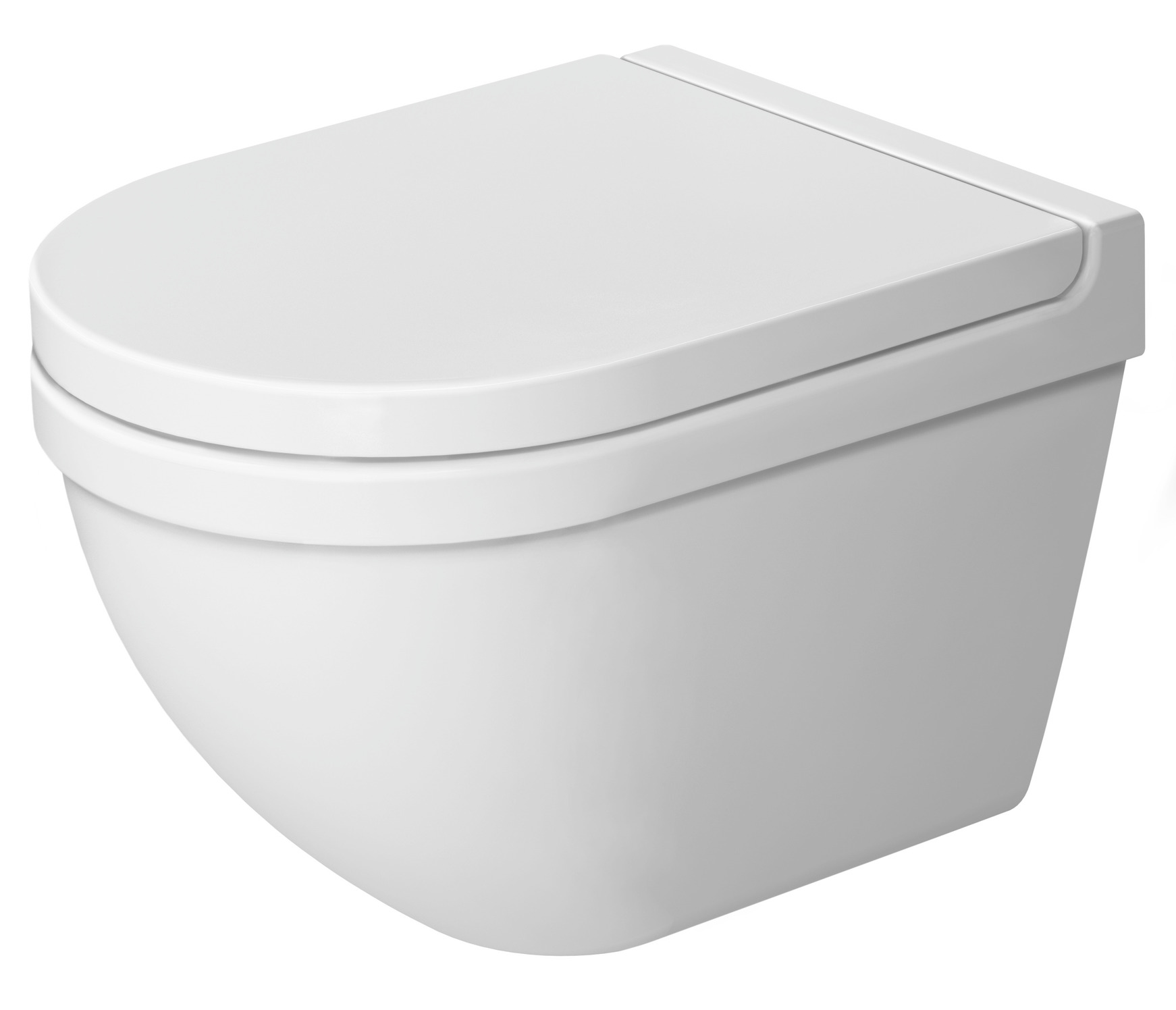 Duravit WC-Sitz Starck 3 abnehmb.m.Deckel weiss Scharniere Edelst.m.Absenkautom.| 0063890000