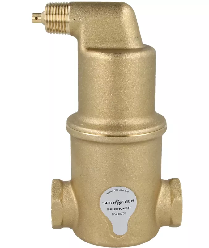 Spirotech SpiroVent Mikroluftblasenabscheider 3/4" IG horizontal | AA075