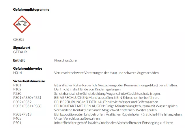 CONEL CARE FF 220 Baureiniger Konzentrat 1 Ltr mit Wasser verdünnbar | CAREBRK