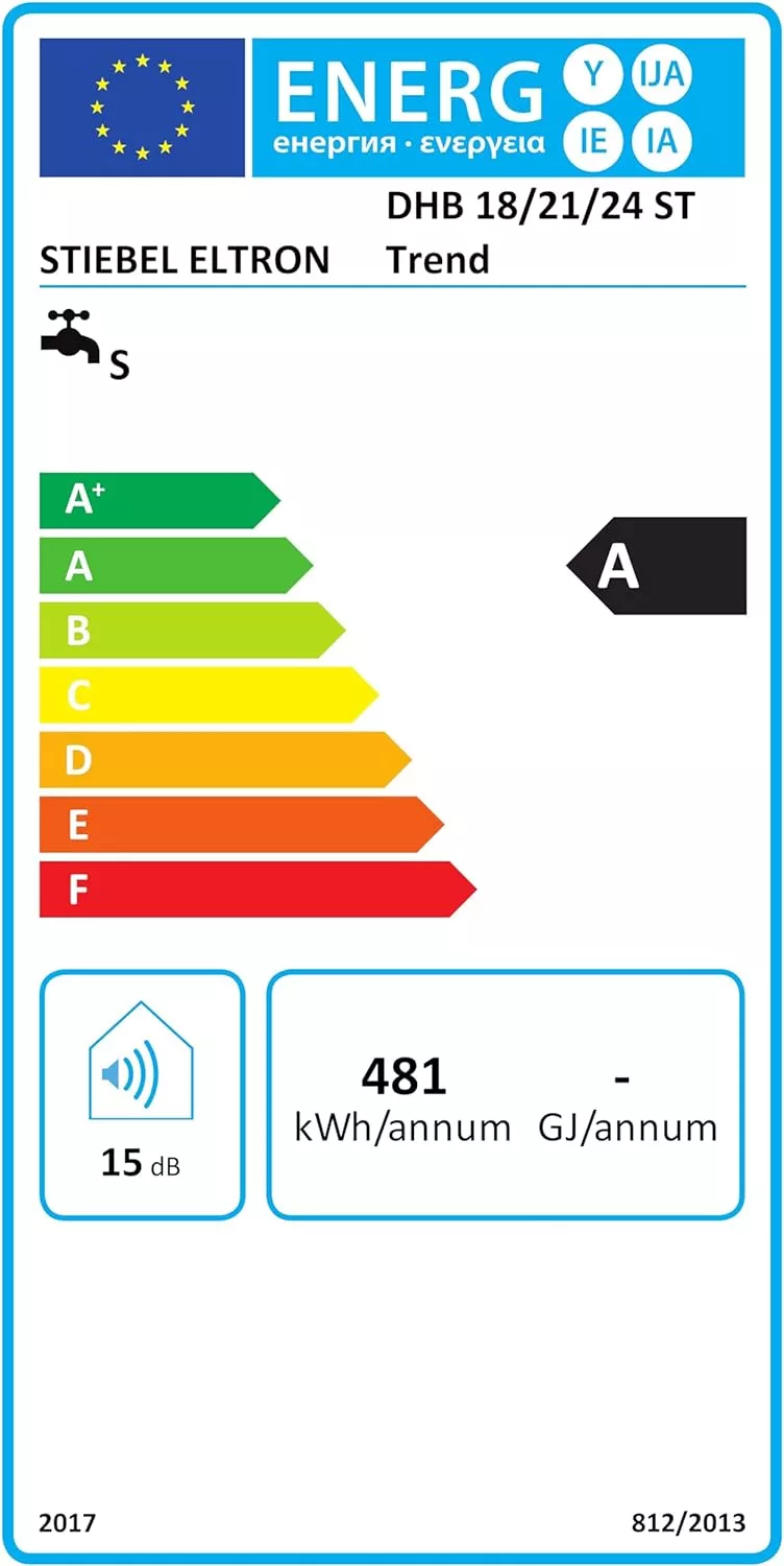 Stiebel Eltron Durchlauferhitzer DHB 18 / 21 / 24 ST trend weiss