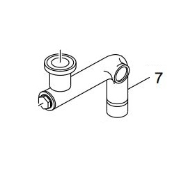 Buderus Rohrrücklauf für GB112-60 W | 67900540